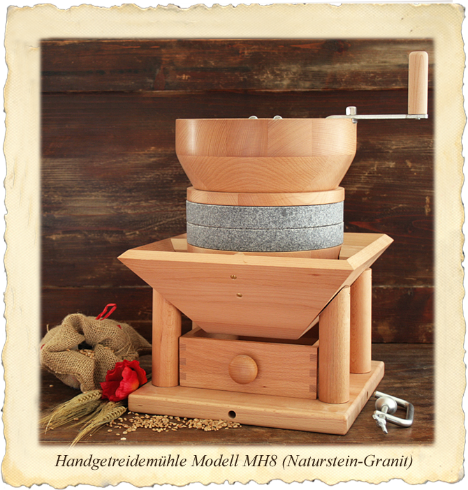 Salzburger Getreidemühle MH 8 mit Korund/Keramik Salzburger Getreidemühle MH 8 mit Korund/Keramik