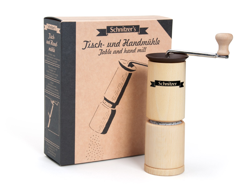 Schnitzer Tisch- und Handgetreidemühle Schnitzer Tisch- und Handgetreidemühle