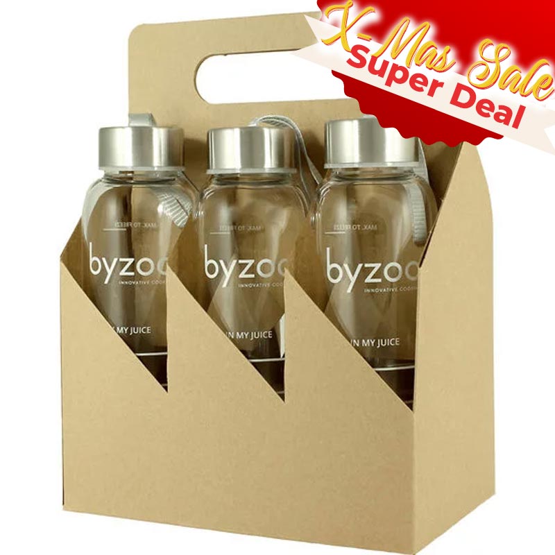 Byzoo Saftflasche 6 x 550 ml