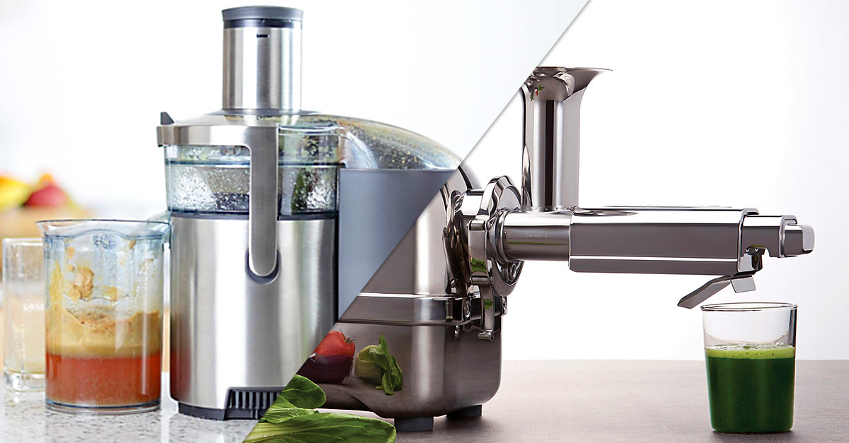 Zentrifugen Entsafter vs Slow Juicer Saftpresse! Slowjuice.de