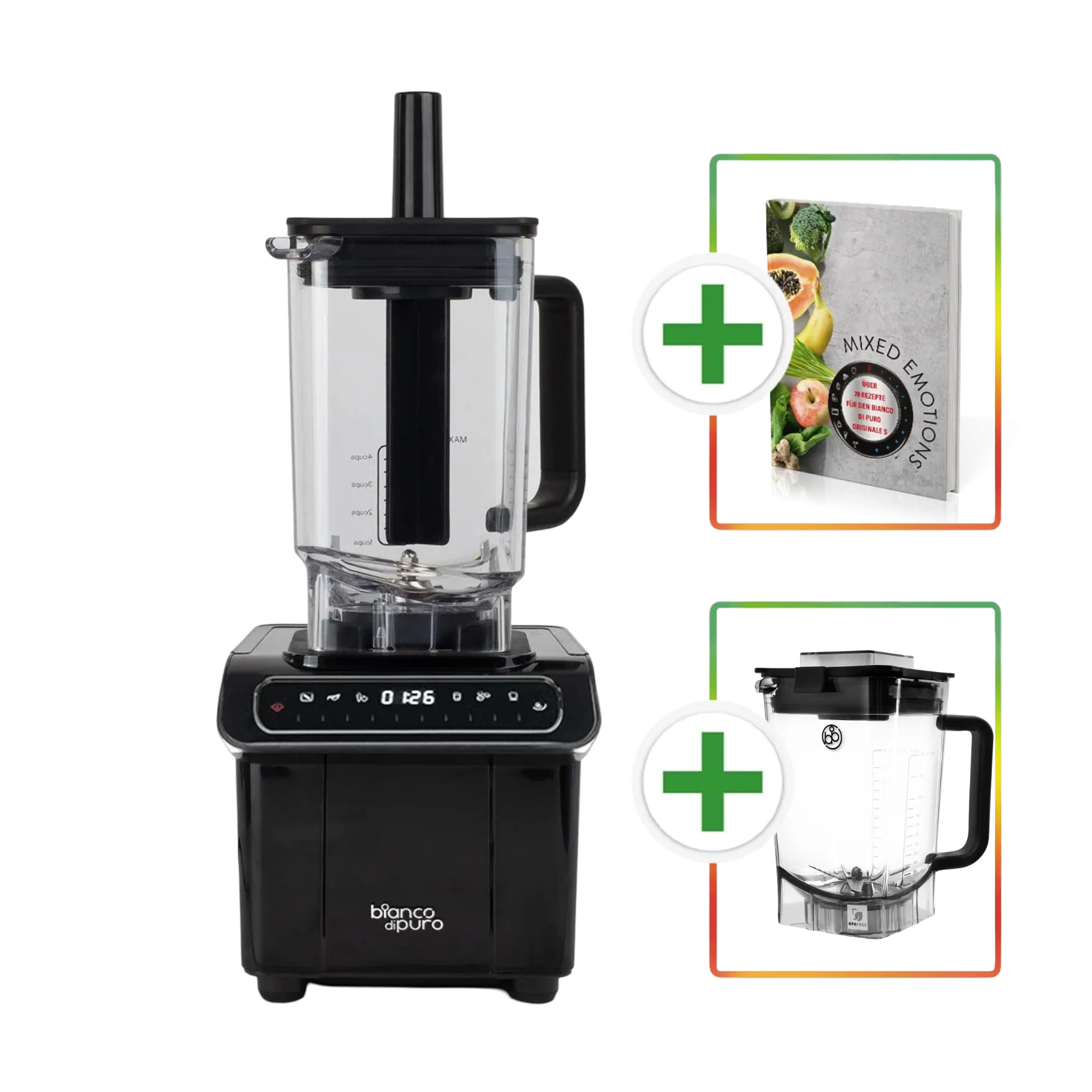 Bianco Gusto S Standmixer schwarz Neu Model 2026