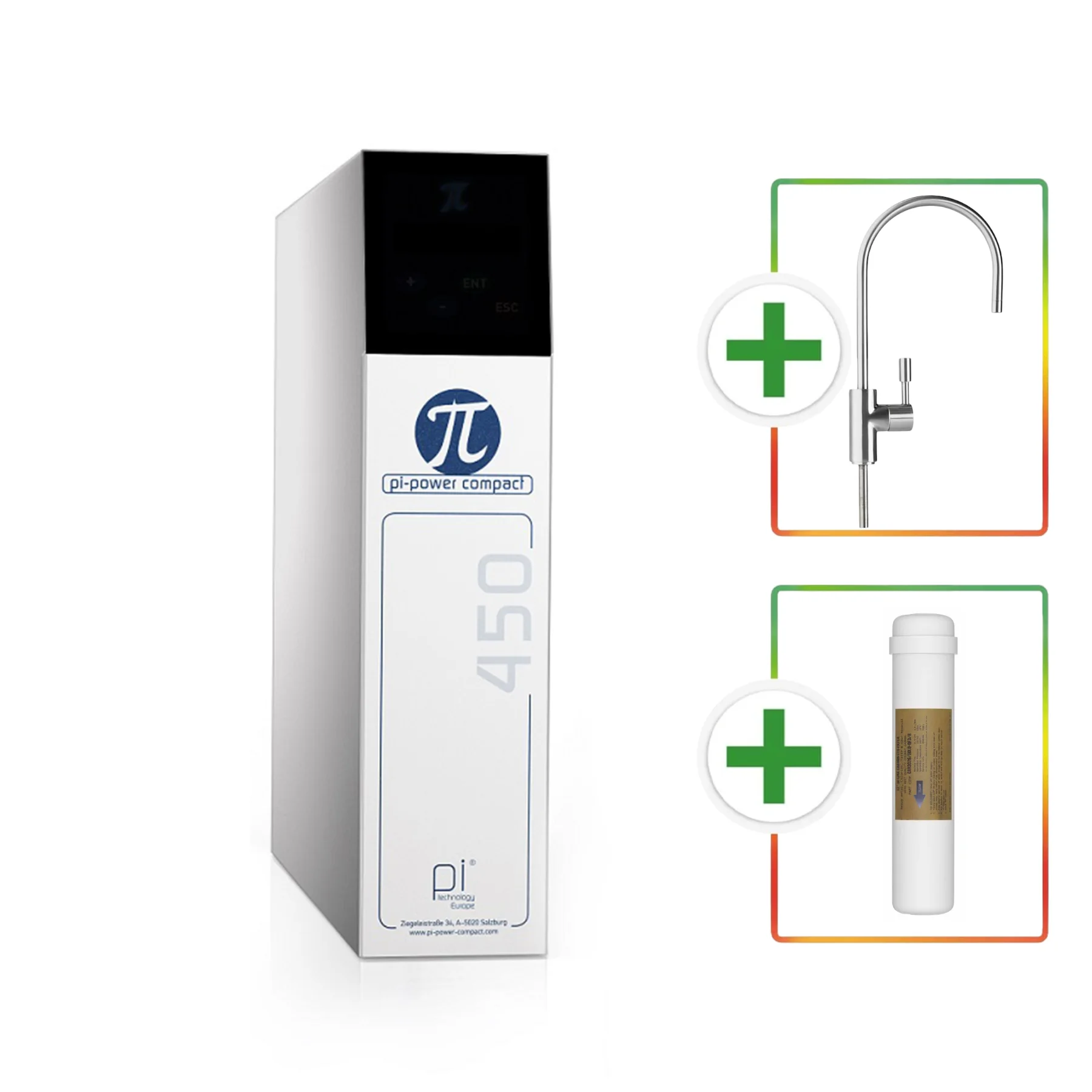 PI Power Compact 450 ohne Vitalizer (max. 2,5 L pro Minute)