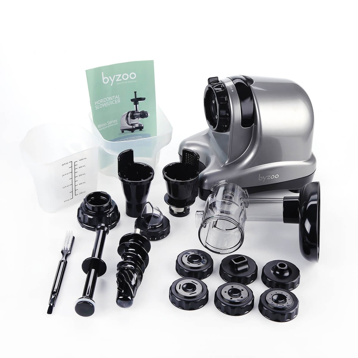 Byzoo Rhino Horizontaler Slow Juicer Byzoo Rhino Horizontaler Slow Juicer