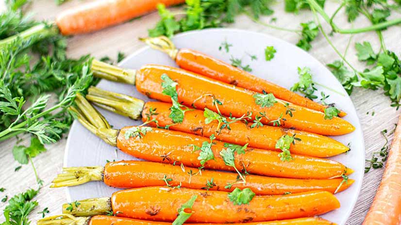 Glasierte Möhren mit dem Sous Vide Garer