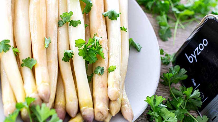Spargel Sous Vide Garen