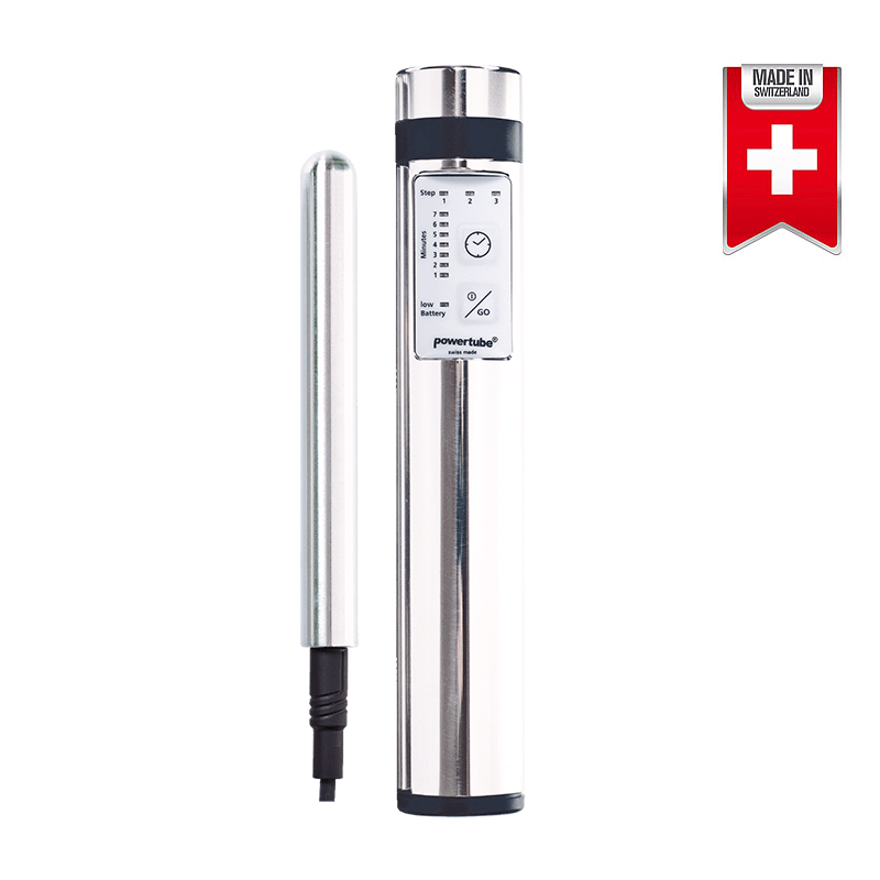 Powertube Silber von Swisspowertube