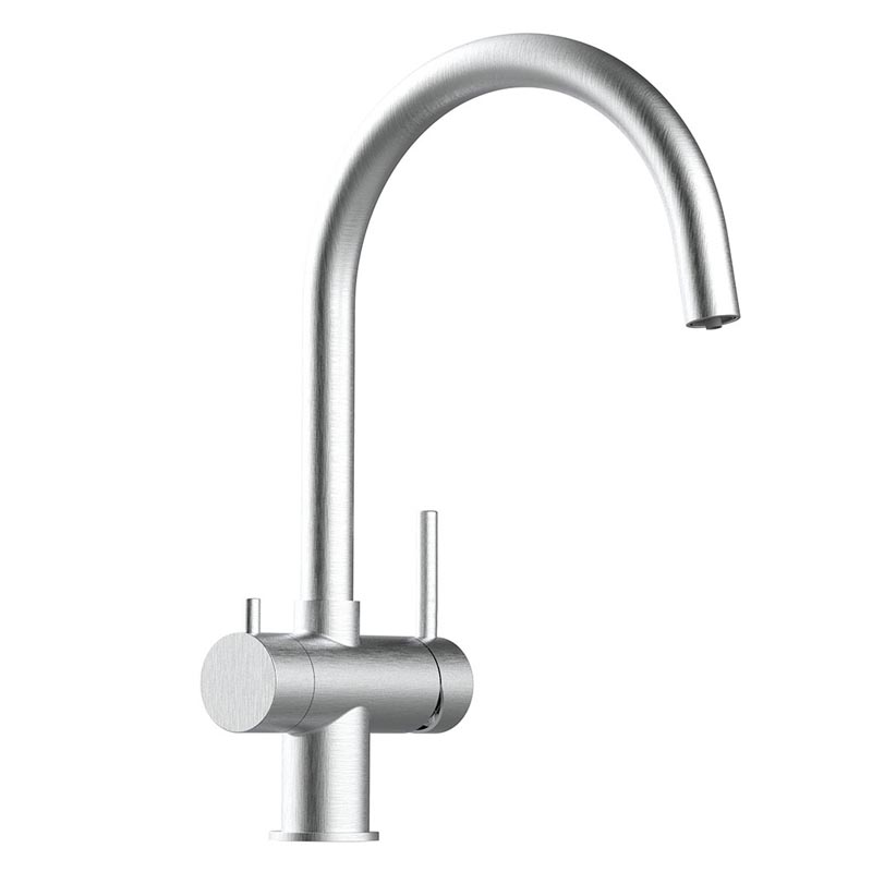 3-Wege-Armatur Furore Edelstahl_matt 3-Wege-Armatur Furore Edelstahl_matt