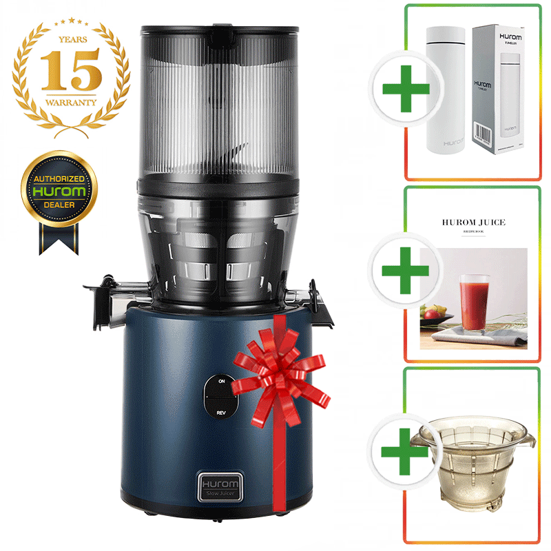 Hurom-H330P-Entsafter-blau