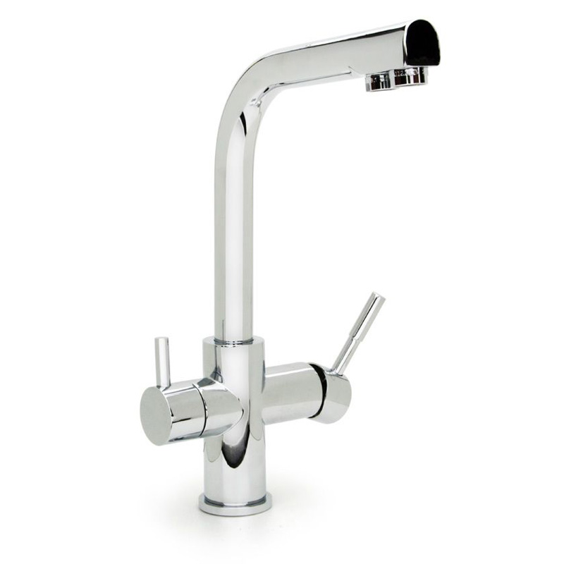 3-Wege-Armatur Verona Messing verchromt