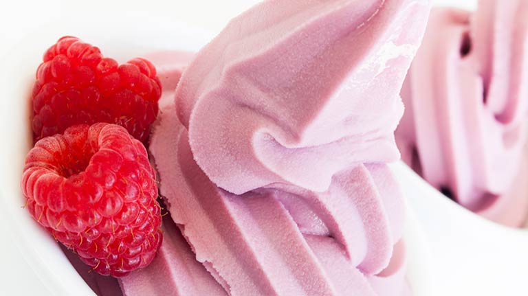 Rezept Himbeer-Bananen-Eis